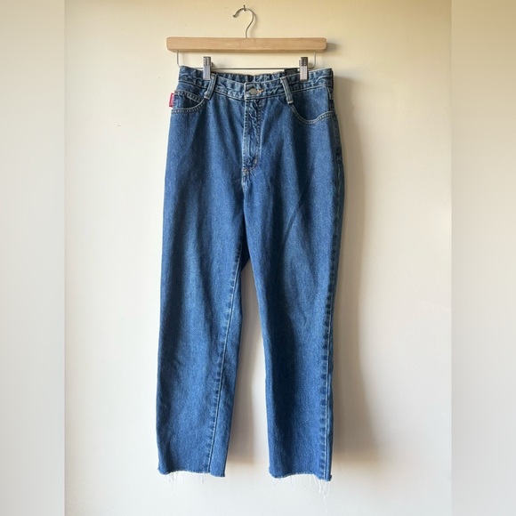 VINTAGE BONGO | Raw hem Straight ankle Jean | 9 - Picture 2 of 6